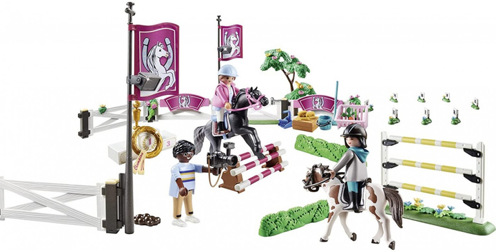 Набір фігурок Playmobil Country Horse Riding Tournament (4008789709967) - зображення 2