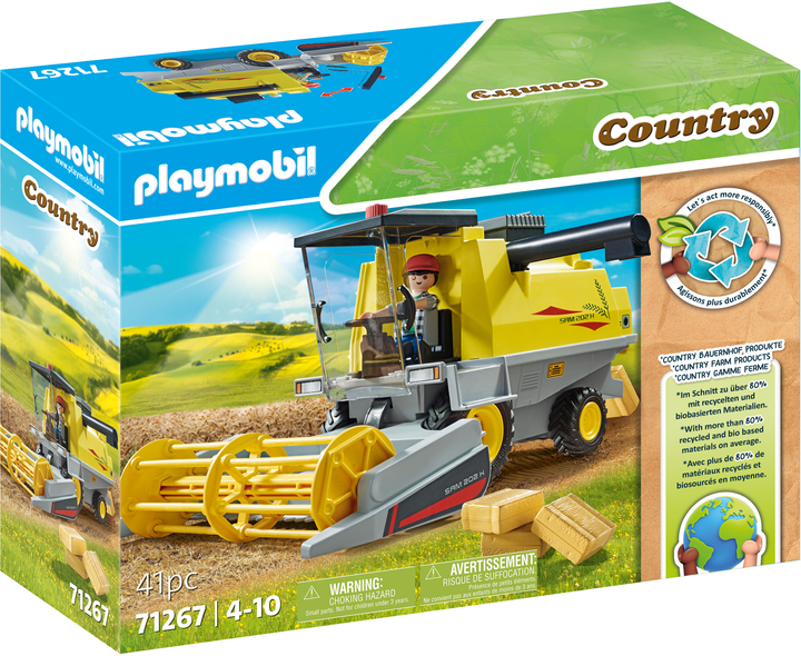 Zestaw figurek Playmobil Country Combine (4008789712677) - obraz 1