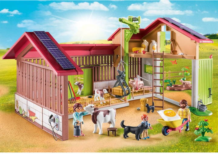 Набір фігурок Playmobil Country Large Animal Farm (4008789713049) - зображення 2
