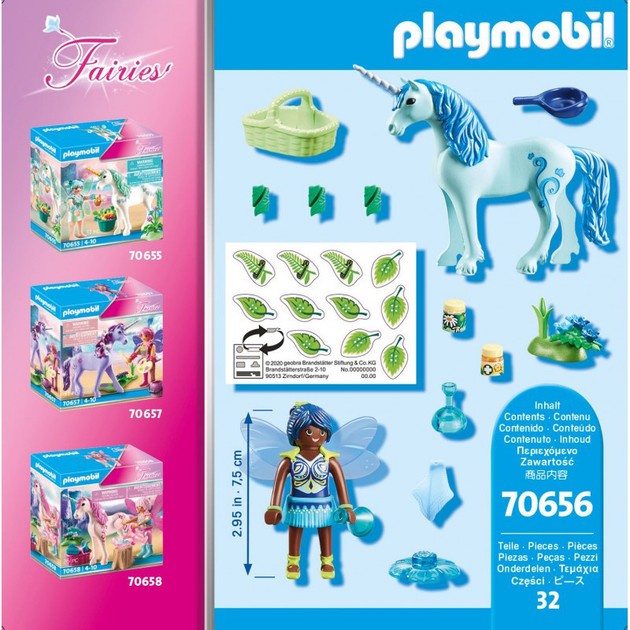 Zestaw figurek Playmobil Fairies Healing Fairy with Unicorn (4008789706560) - obraz 2