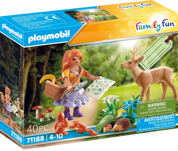 Zestaw figurek Playmobil Family Fun Plant Scientist (4008789711885) - obraz 1