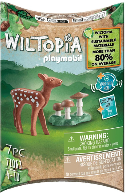 Набір фігурок Playmobil Wiltopia Deer (4008789710635) - зображення 1