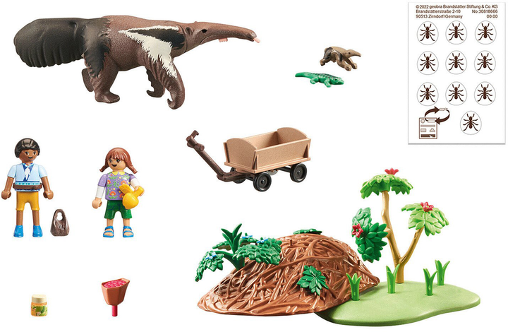 Набір фігурок Playmobil Wiltopia Wonderful Planet Anteater Care (4008789710123) - зображення 5