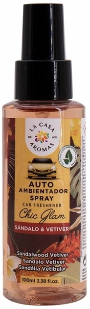 Odświeżacz do samochodu La Casa de los Aromas W sprayu Chic Glam 100 ml (8428390048907) - obraz 1