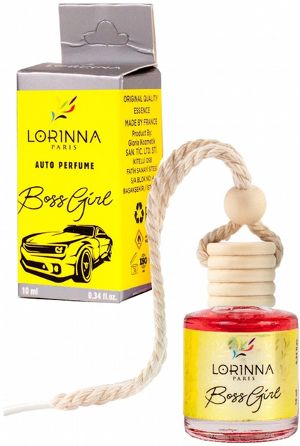Zapach do samochodu Lorinna Boss Girl 10 ml (8682923612496) - obraz 1