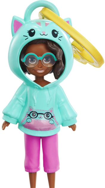 Figurka Mattel Polly Pocket Friend Clips Doll Kitty 7.6 cm (0194735108862) - obraz 4
