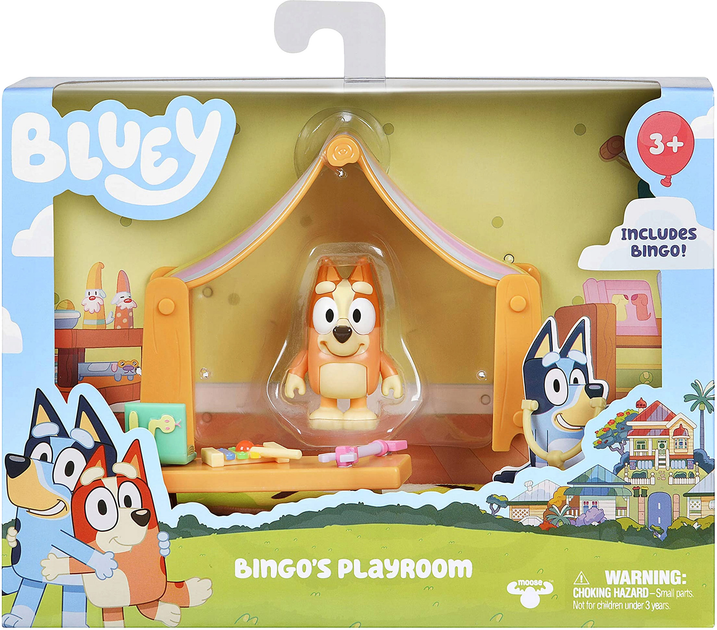 Zestaw figurek TM Toys Bingos Playroom Bluey (0630996130179) - obraz 1