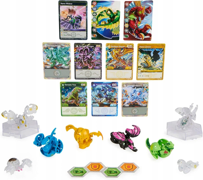 Zestaw figurek Spin Master Bakugan Evolutions Clash 8 szt (0778988422380) - obraz 4