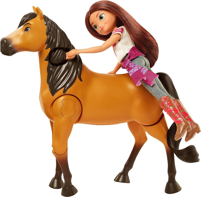 Zestaw figurek Mattel Spirit Lucky and Spirit Ride (0887961955804) - obraz 2