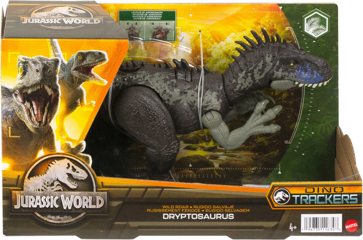 Фігурка Mattel Jurassic World Menacing Roar Dinosaur Dryptosaurus 12.5 см (0194735116348) - зображення 1