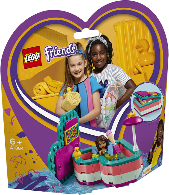 Конструктор LEGO Friends Літня скринька - сердечко для Андреа 83 деталі (41384) - зображення 1