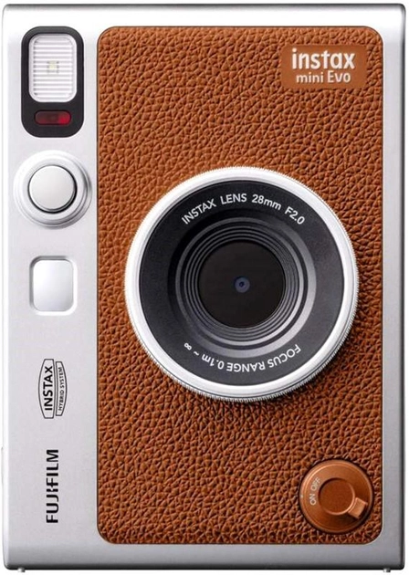 Камера миттєвого друку Fujifilm Instax Mini EVO Brown (16812508) - зображення 1
