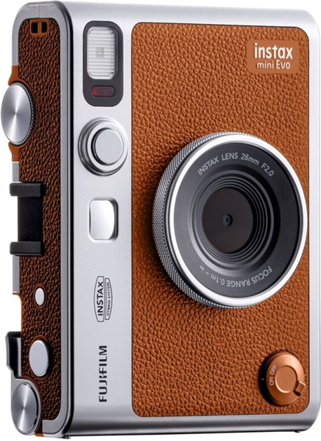 Камера миттєвої зйомки Fujifilm Instax Mini EVO Brown (16812508) - зображення 3