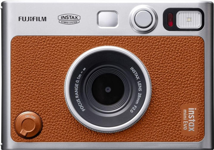 Камера миттєвої зйомки Fujifilm Instax Mini EVO Brown (16812508) - зображення 5