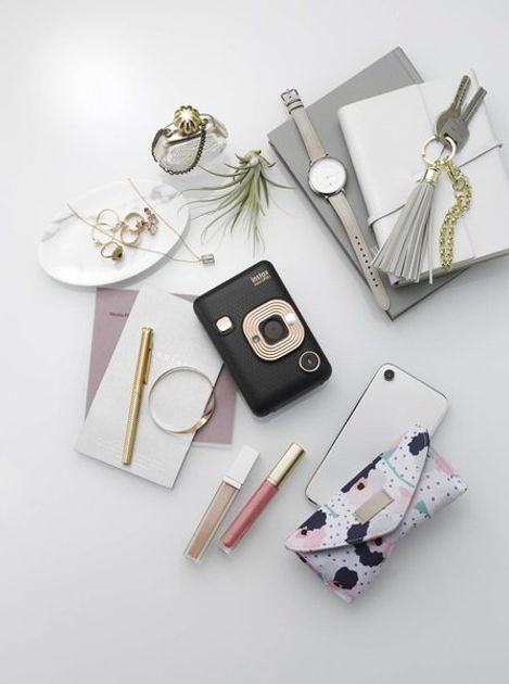 Камера миттєвої зйомки Fujifilm Instax Mini Liplay Elegant Black (16631801) - зображення 10