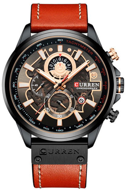 Мужские часы Curren 8380 Black-Brown – фото, отзывы, характеристики в ...