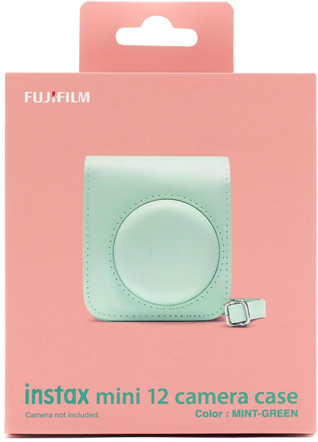 Чохол для камери Fujifilm Instax Mini 12 Case Mint Green (8720094751955) - зображення 3