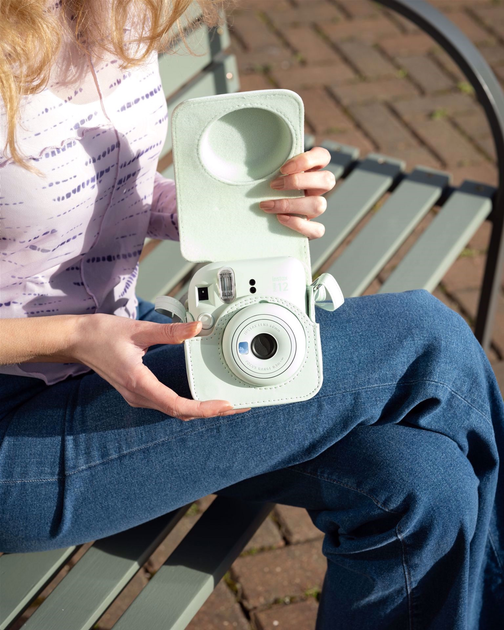 Чохол для камери Fujifilm Instax Mini 12 Case Mint Green (8720094751955) - зображення 5