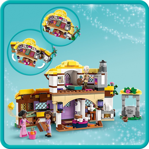 Zestaw klocków LEGO Disney Chatka Ashy 509 elementów (43231) - obraz 9
