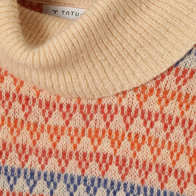 Sweter z golfem damski Tatuum ZAKARDO T2319.089 L Zólty (5900142276521) - obraz 6