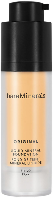 Тональний крем для обличчя bareMinerals Original Liquid Mineral Foundation SPF20 рідка мінеральна основа 13 Golden Beige 30 мл (98132576920) - зображення 1
