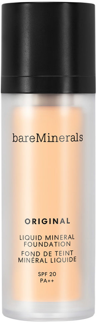 Тональний крем для обличчя bareMinerals Original Liquid Mineral Foundation SPF20 рідкий мінеральний 05 Fairly Medium 30 мл (98132576852) - зображення 1