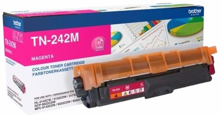 Toner Brother TN-242M Magenta (4977766745611) - obraz 1