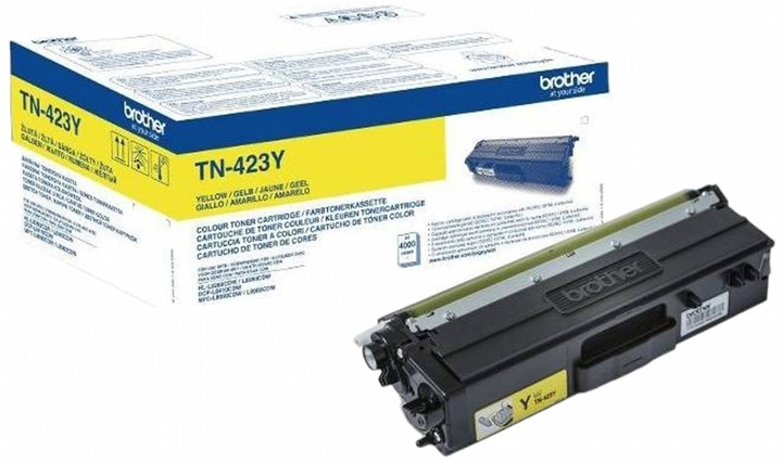 Toner Brother TN-423Y Yellow (4977766771719) - obraz 1