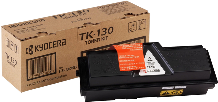 Toner Kyocera TK-130 Black (632983026816) - obraz 1
