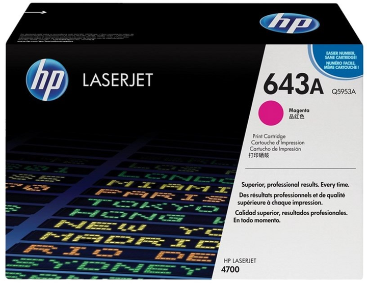 Toner HP 643A Magenta (829160493909) - obraz 1