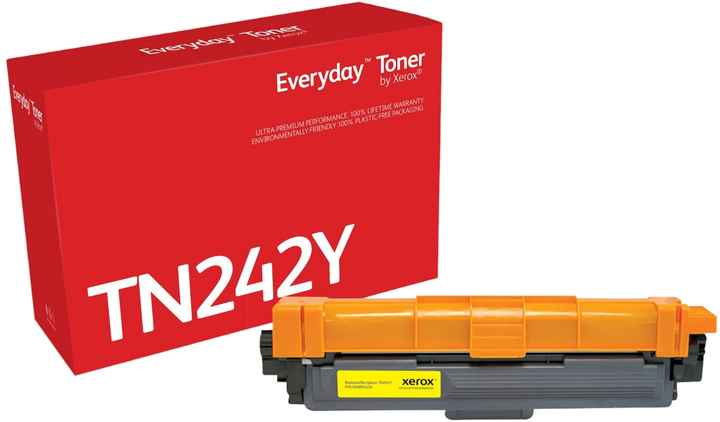 Тонер-картридж Xerox Everyday для Brother TN-242Y Yellow (95205066838) - зображення 1