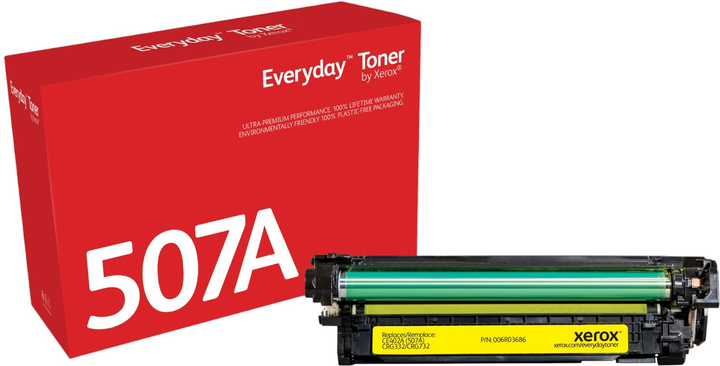 Toner cartridge Xerox Everyday do HP 507A Yellow (95205894240) - obraz 1