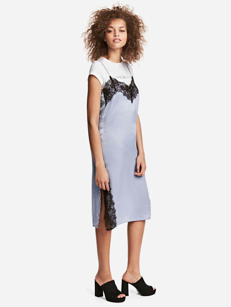 Сарафан жіночий H&M 4787125ral 38 Блакитний від Rozetka на платформі USKIDKA Акція на Сарафан жіночий H&M 4787125ral 38 Блакитний від Rozetka
