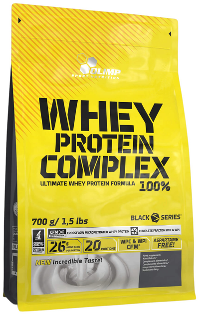 Протеїн Olimp Whey Protein Complex 700 г Кава з морозивом (5901330038228) - зображення 1