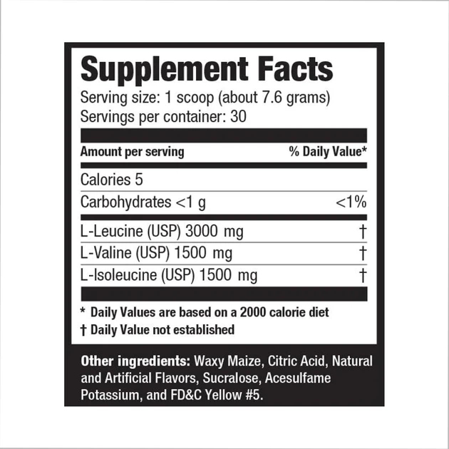 BCAA Powder 12000 - 228g Blue Raspberry - изображение 2