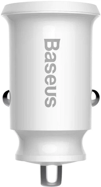 Ładowarki samochodowe Baseus Small Rice Grain 3.1 A White (CCALL-ML02) - obraz 3