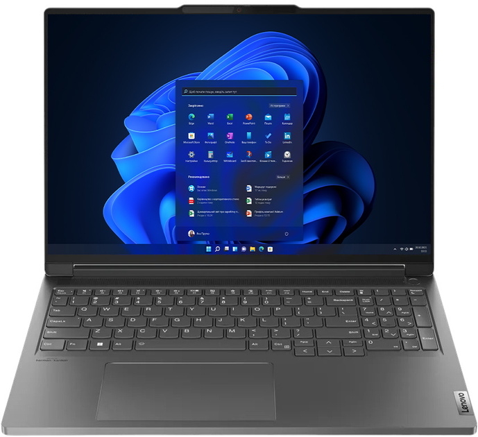 Laptop Lenovo ThinkBook 16p Gen 4 IRH (21J8001FMH) Grey - obraz 1