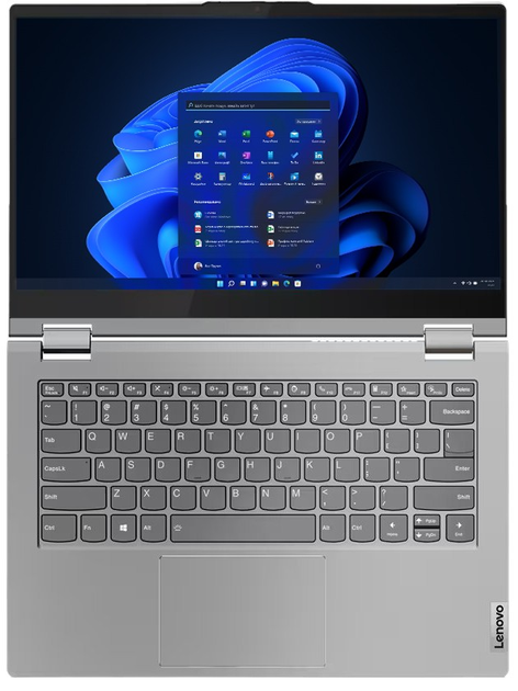 Ноутбук Lenovo ThinkBook 14s Yoga Gen 3 (21JG003WMH) Grey - зображення 2