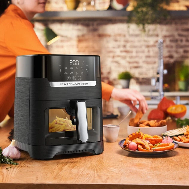 Мультипіч Tefal Easy Fry&Grill Window EY506810 - зображення 6