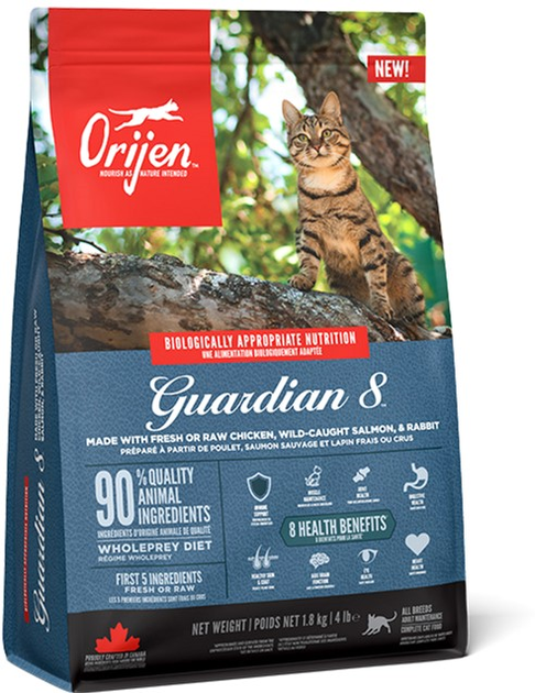 Sucha karma Orijen Guardian 8 dla kotów sterylizowanych 1.8 kg (0064992718916) - obraz 2