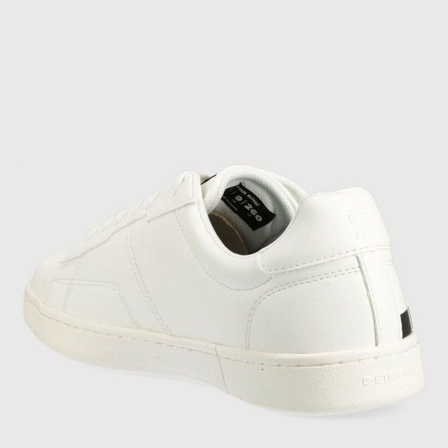 Чоловічі кеди низькі G-Star Raw Cadet Lea Lgo 2312-002523-1909 40 Білий/Чорний (872656548337) - зображення 3
