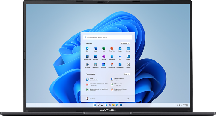 Ноутбук Asus Vivobook 16 X1605VA-MB252W (90NB10N3-M00AK0) Indie Black - зображення 2