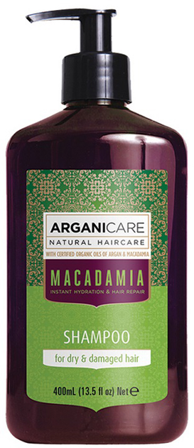 Szampon ArganiCare Macadamia do suchych i zniszczonych włosów 100 ml (7290114145121) - obraz 1