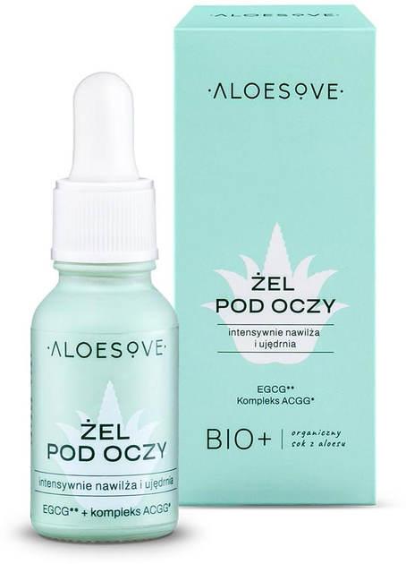 BIO+ żel pod oczy ALOESOVE Pielęgnacja twarzy 15 ml (5902249017045) - obraz 1