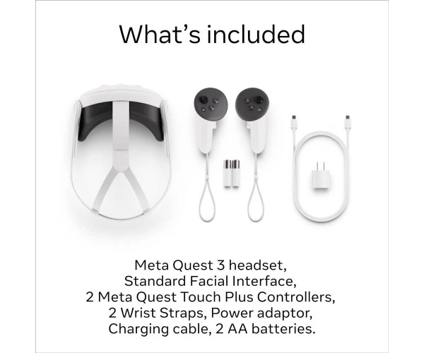 Окуляри віртуальної реальності Meta Quest 3 128GB – фото, відгуки
