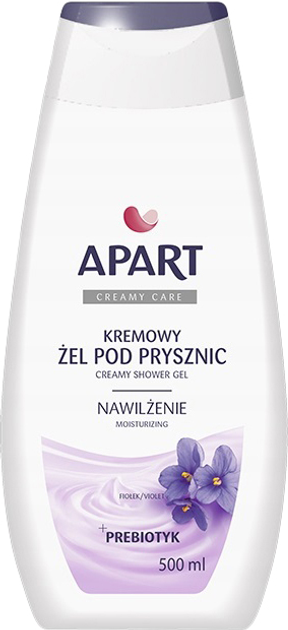 Лосьйон для ванни Apart Natural Creamy Care кремовий Фіалка 750 мл (5900931032000) - зображення 1