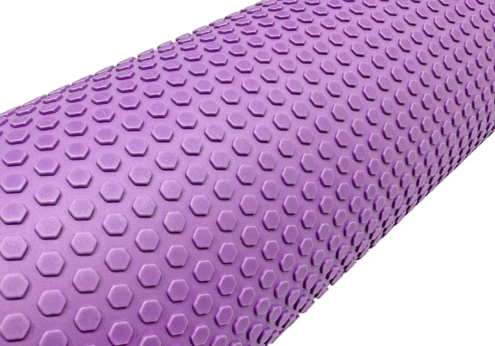 Массажный ролик-валик для МФР и йоги EasyFit Foam Roller 45 см роллер-массажер для спины, ног, рук и шеи EF-2030-V Фиолетовый (56002070) - Фото 3 Массажный ролик-валик для МФР и йоги EasyFit Foam Roller 45 см роллер-массажер для спины, ног, рук и шеи EF-2030-V Фиолетовый (56002070) - изображение 3