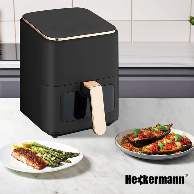 Аерофрітюрниця мультипіч Heckermann RA510D 4л 1800W - зображення 6