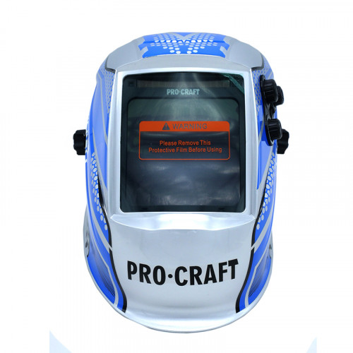 Cварочная маска-хамелеон Procraft SHP100-90. Большой светофильтр 133х114х10мм. Отрезной диск в комплекте - изображение 4