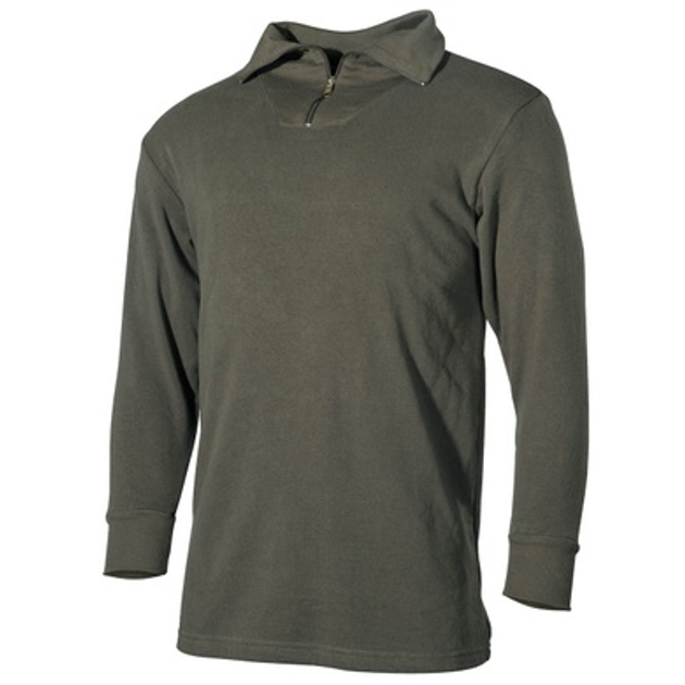 Кофта армійська MFH Bundeswehr Tricot Shirt Olive L - зображення 1